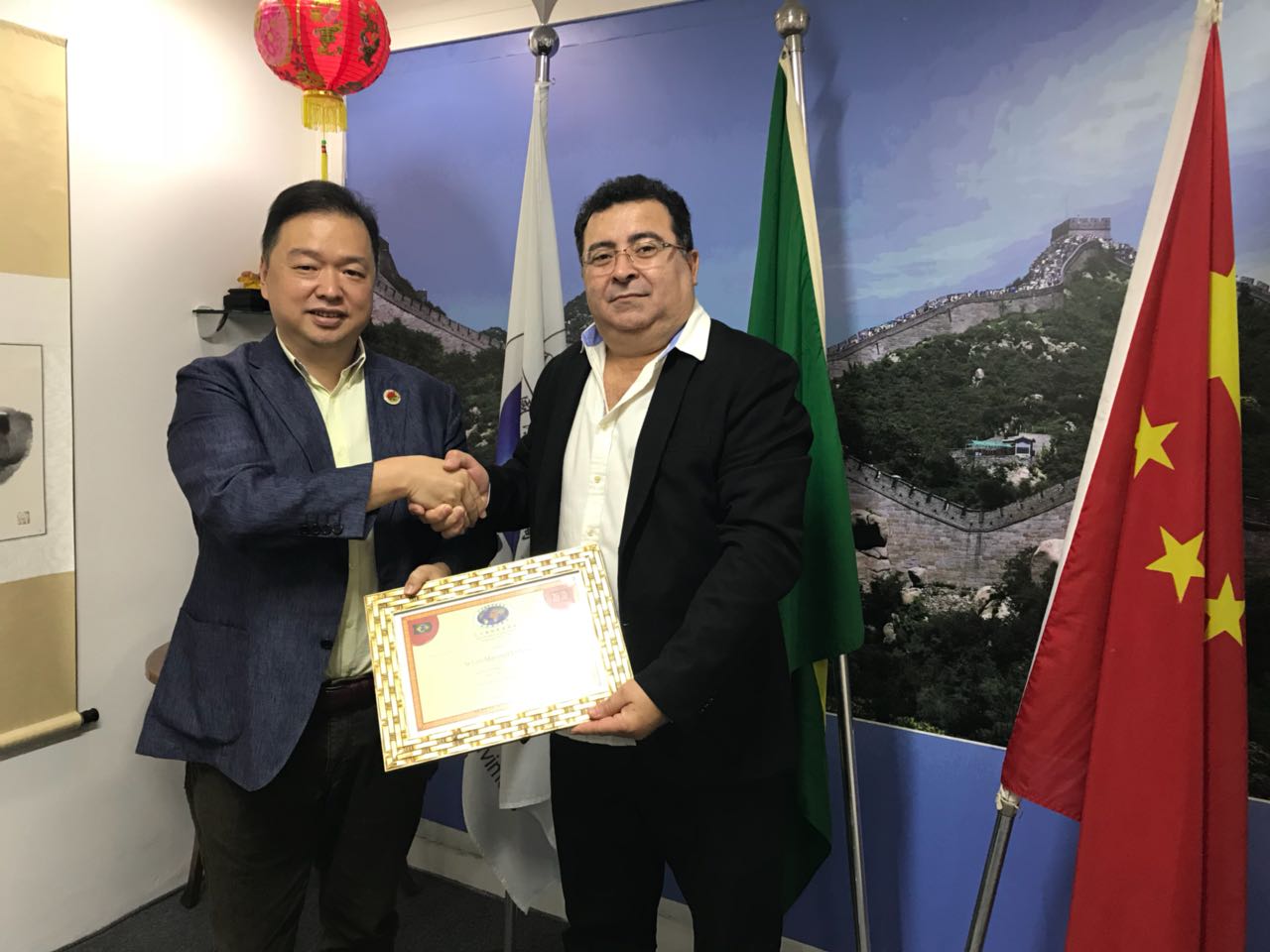 Empresário Levi Martins é nomeado vice-presidente da Câmara de comércio de desenvolvimento Internacional Brasil-China