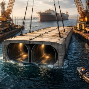 🤝China tornará Brasil potência mundial no transporte com túnel submarino de 870 metros sob o maior porto da América Latina