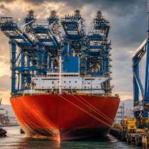 🚢 Navio da China chega ao Brasil com R$ 300 milhões em guindantes elétricos gigantes