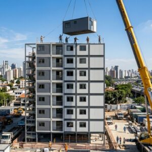 🏗️ Prédio de 10 andares é erguido na China em menos de 29 horas e muda a construção civil para sempre